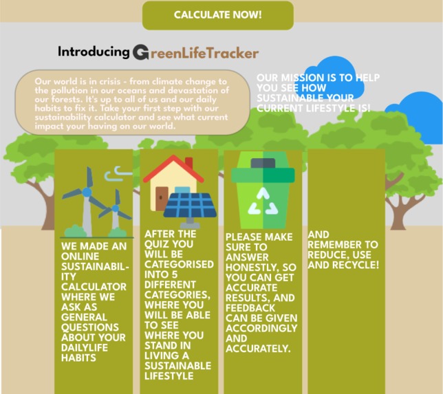 Green Life Tracker – screenshot 1