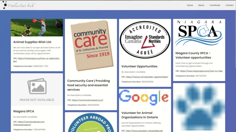 Volunteer Opportunities Hub – screenshot 2