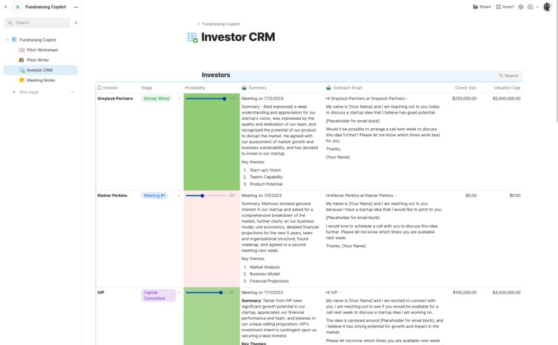 Fundraising Copilot – screenshot 2