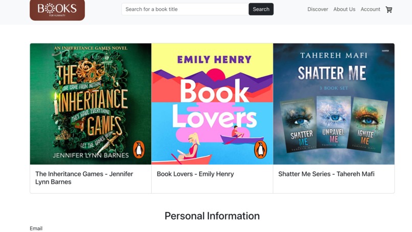 Books For Humanity  – screenshot 7