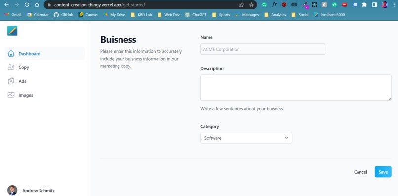 Content Creation Thingy – screenshot 2