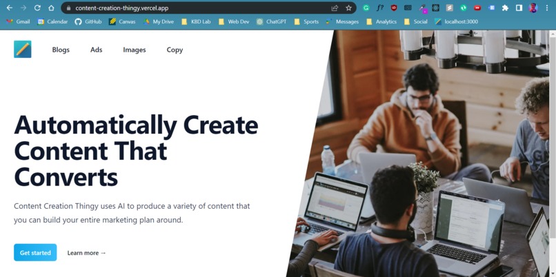 Content Creation Thingy – screenshot 1