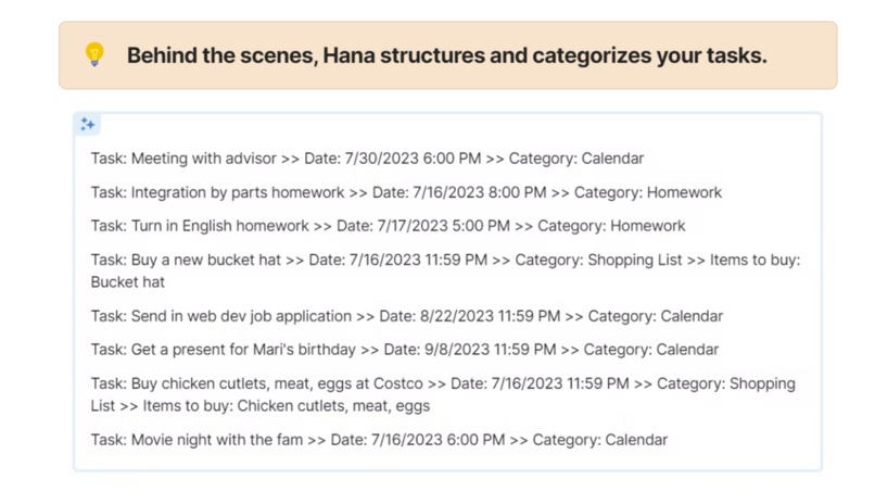 Hana – screenshot 2