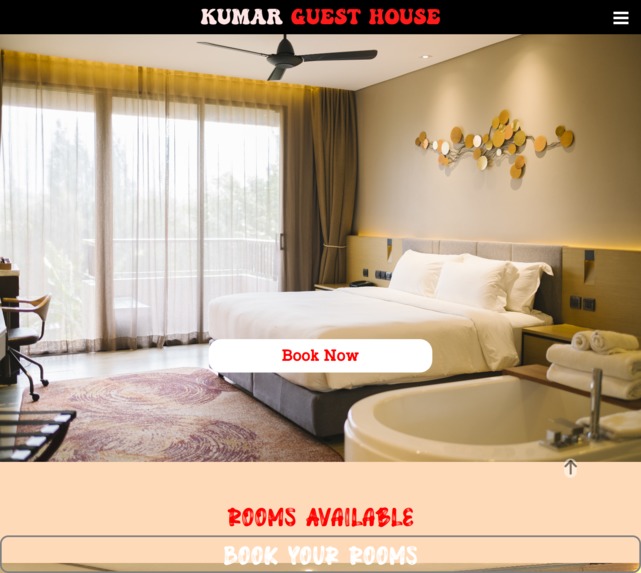 Hotel-Booking-Website – screenshot 1
