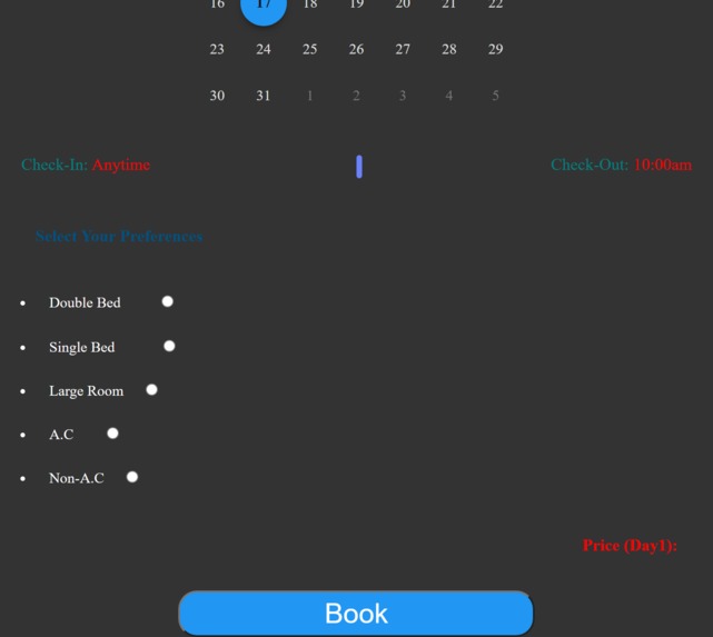 Hotel-Booking-Website – screenshot 2