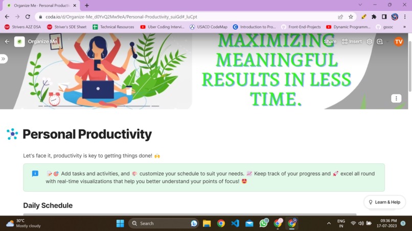 OrganizeMe – screenshot 1