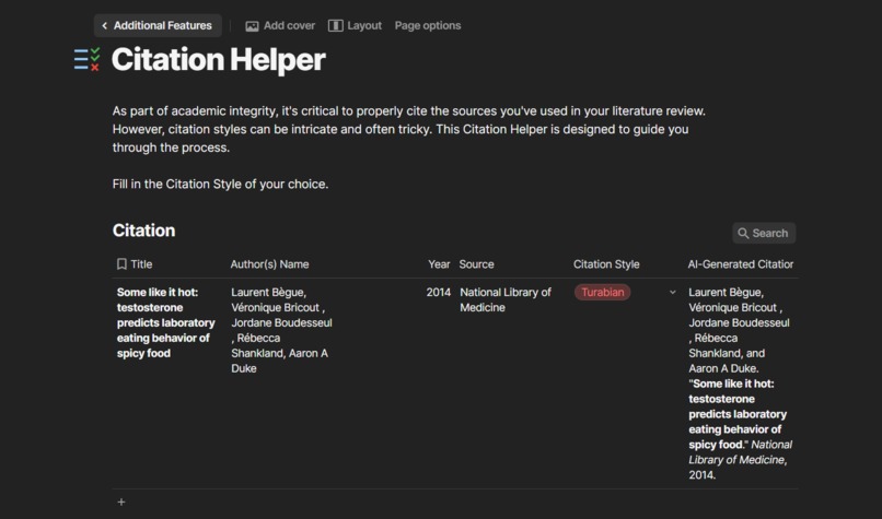 Literature Review Generator – screenshot 6