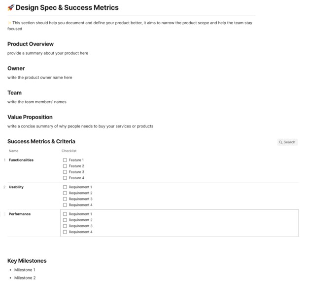 Product Research & Design Work Flow Toolkit – screenshot 1