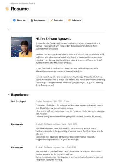 Ultimate JobHunt kit powered by coda AI – screenshot 3