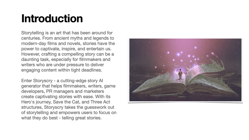 Storyscry AI - Create your story! – screenshot 2