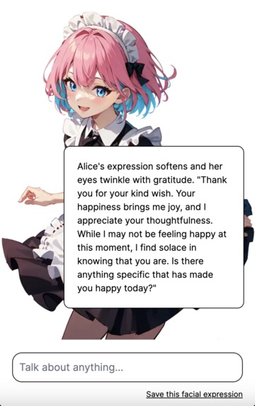 Virtual companion – screenshot 3