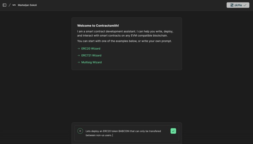 CONTRACTSMITH – screenshot 1