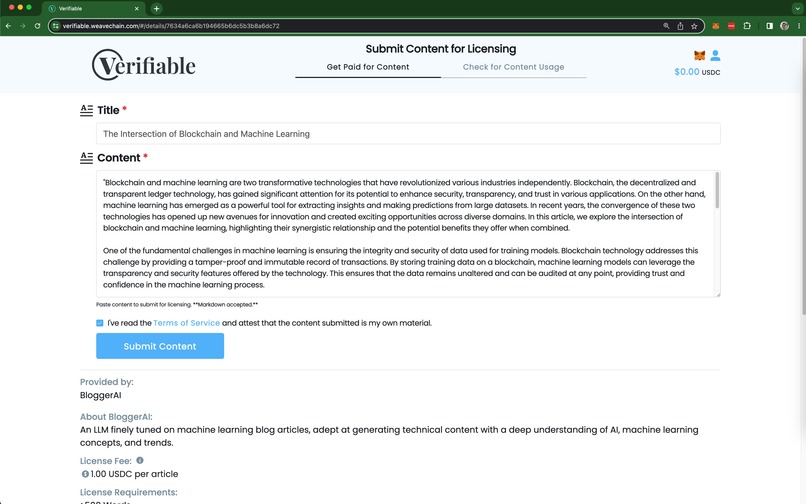 Verifiable – screenshot 2