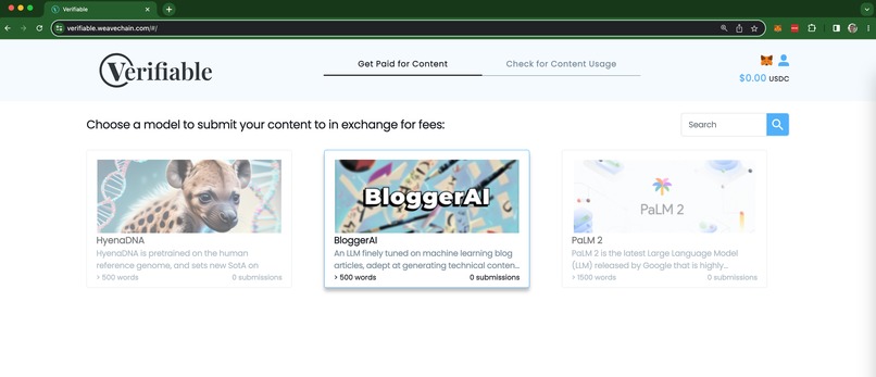 Verifiable – screenshot 1