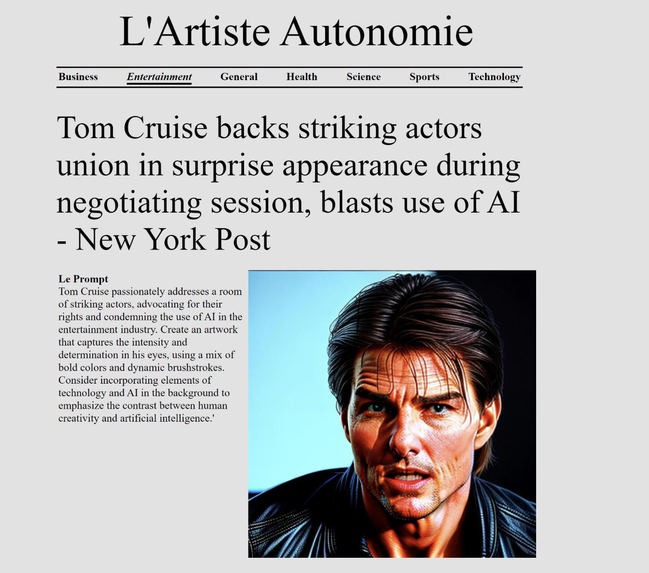 Autonomous Artist – screenshot 3