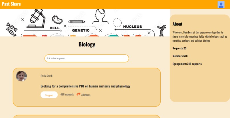 Past Share – screenshot 2