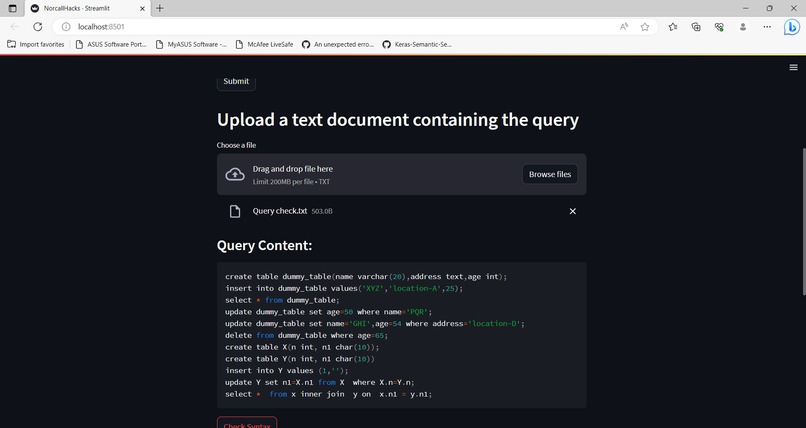 Auto-Evaluation System – screenshot 3
