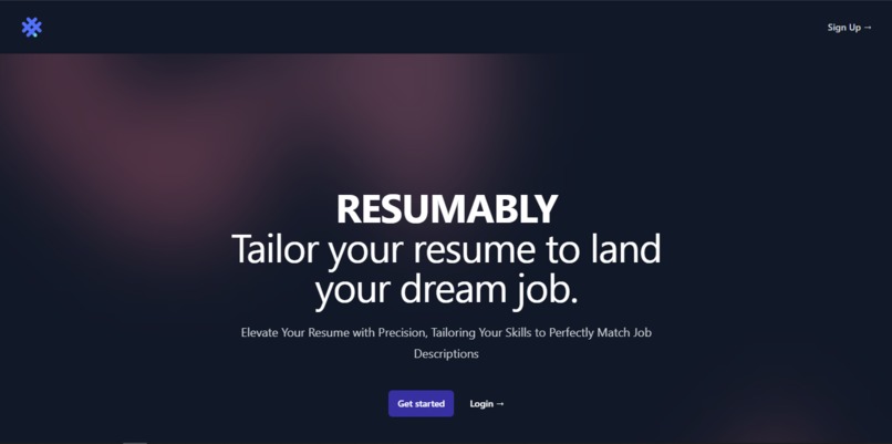 Resumably – screenshot 2