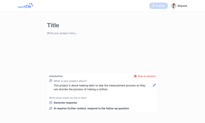 aspiring AI – screenshot 3