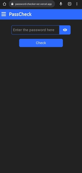 PassCheck – screenshot 1