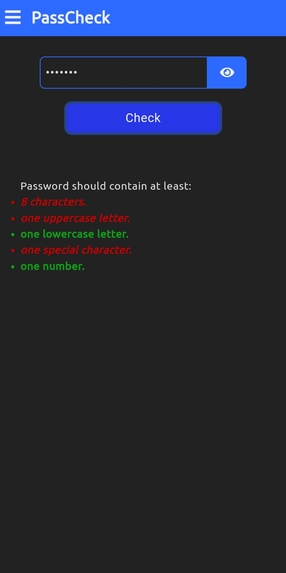 PassCheck – screenshot 2