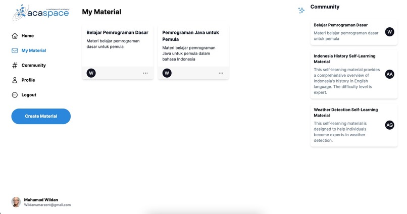 ACASPACE  – screenshot 4