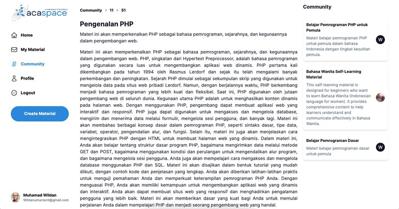 ACASPACE  – screenshot 6