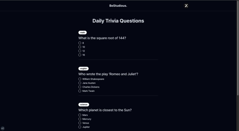 BeStudious – screenshot 3