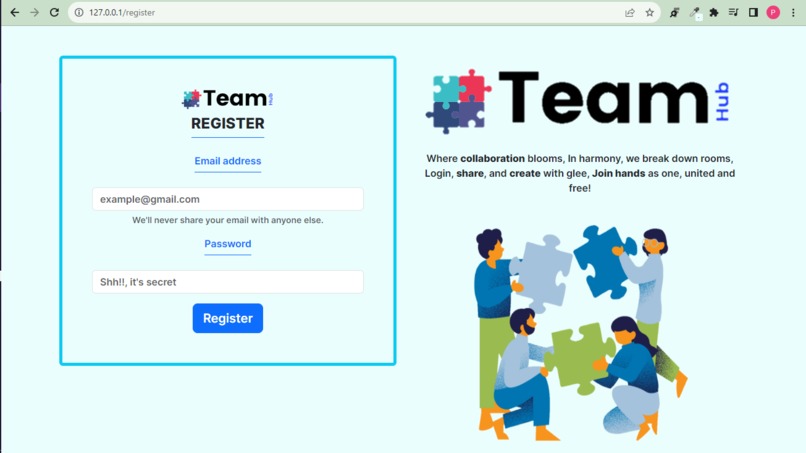 TeamHub – screenshot 2