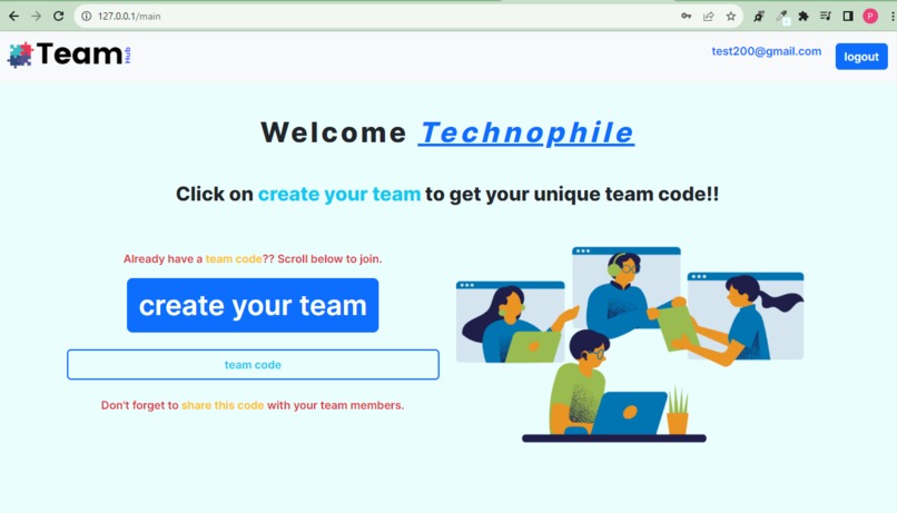 TeamHub – screenshot 3