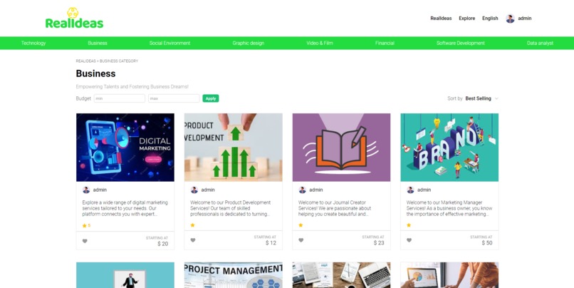 RealIdeas – screenshot 3