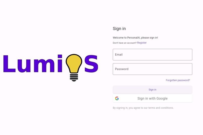 LumiOS – screenshot 1