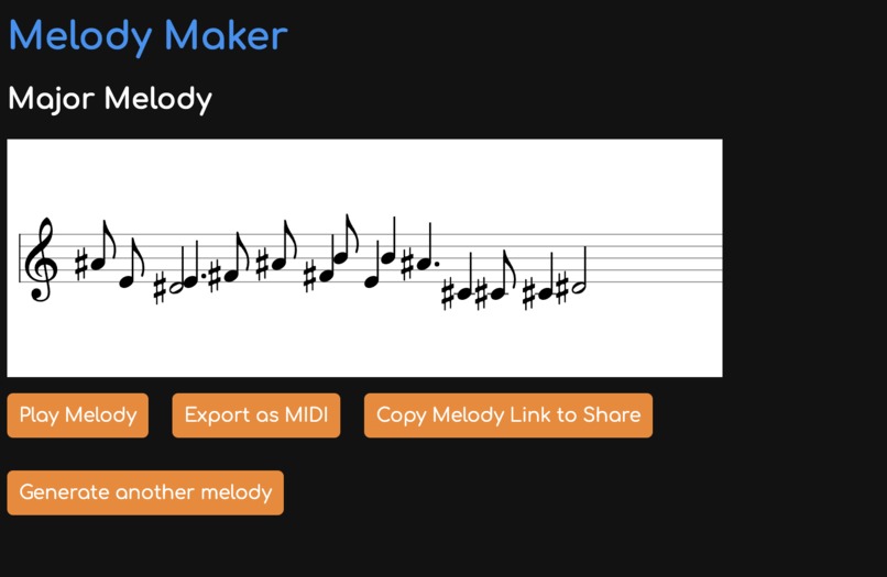 Melody Maker – screenshot 2