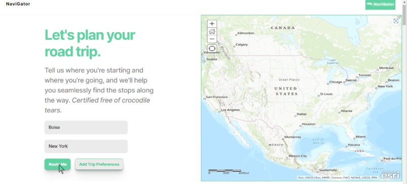 NaviGator – screenshot 2
