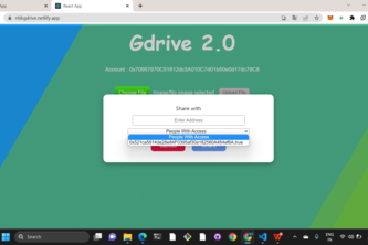 DECENTRALISED GOOGLE DRIVE