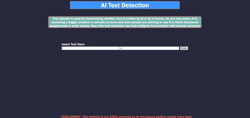 A.I. Text Detector – screenshot 1