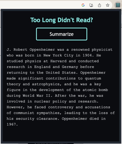 SummarEase – screenshot 1