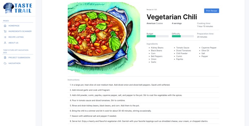 Taste Trail – screenshot 4