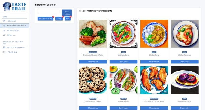 Taste Trail – screenshot 3