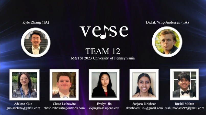 TEAM 12: VERSE – screenshot 1