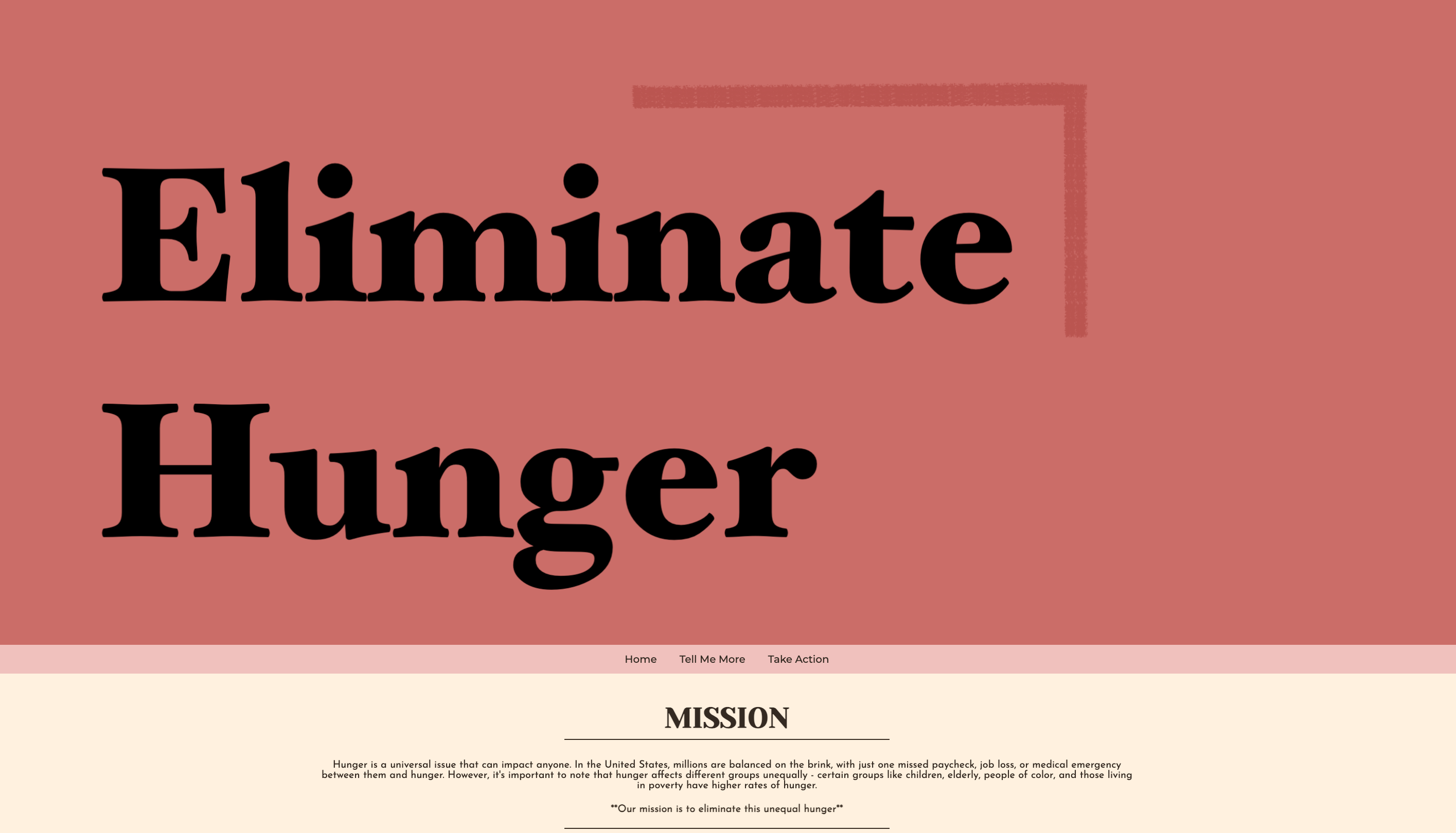 Eliminate Hunger | Devpost