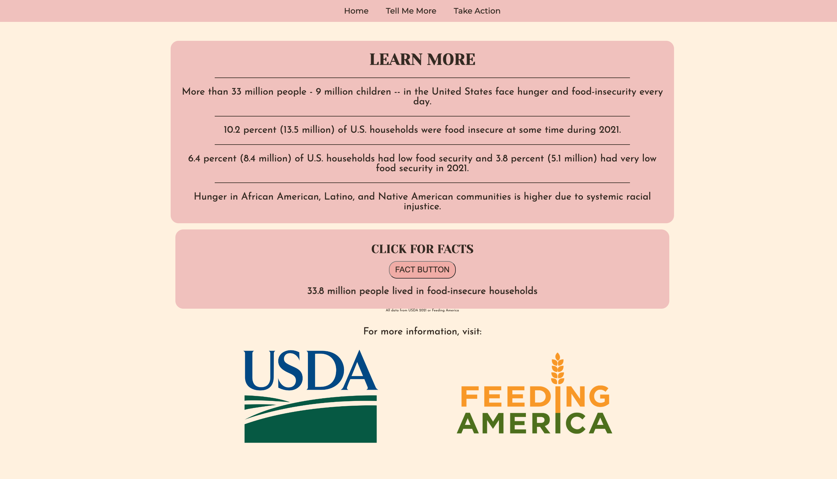 Eliminate Hunger | Devpost