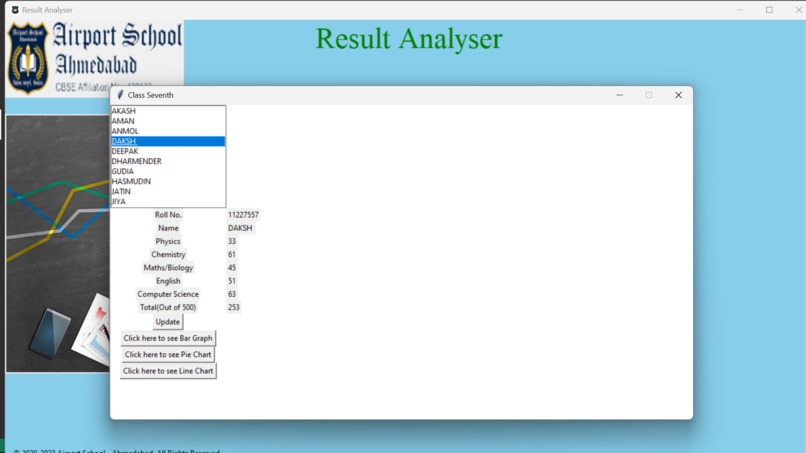 Result Management  – screenshot 5