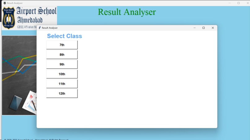 Result Management  – screenshot 3
