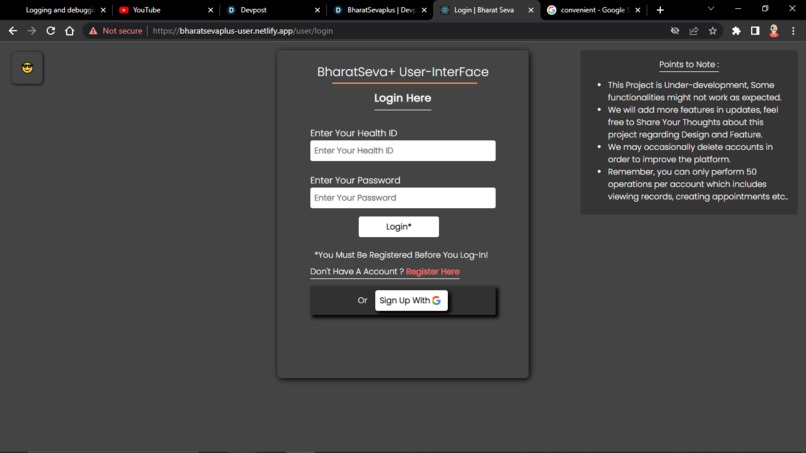 BharatSevaplus – screenshot 1