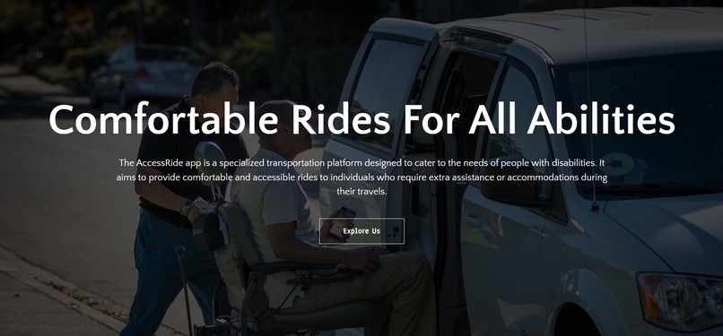 Accessride-Comfortable ride for all abilities – screenshot 1