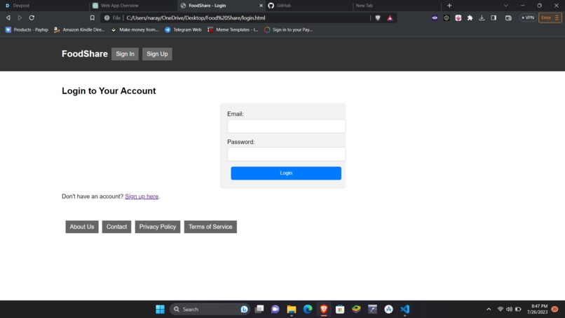 FoodShare – screenshot 2
