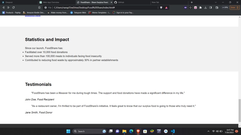 FoodShare – screenshot 3