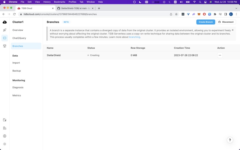 StellarShield TiDB  – screenshot 1