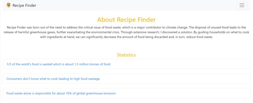 Recipe Finder – screenshot 2